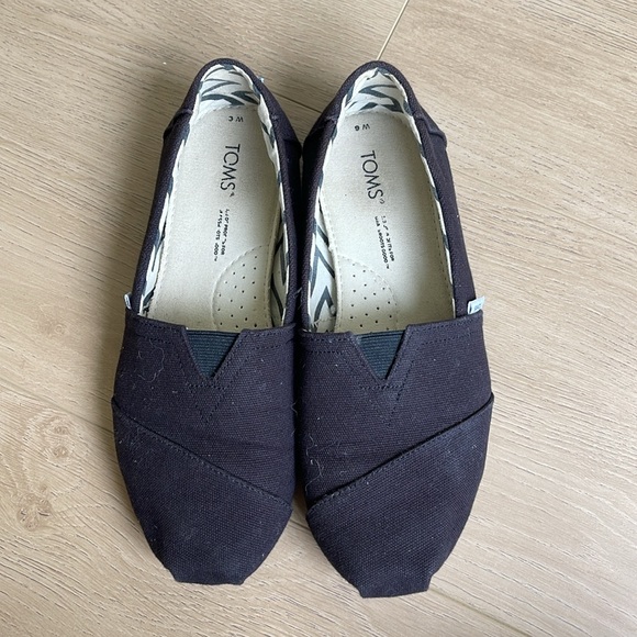 Toms women’s alpargata slip-on black - Picture 2 of 4